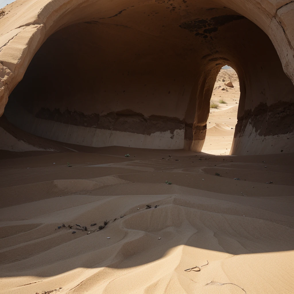 Cria um fundo do deserto