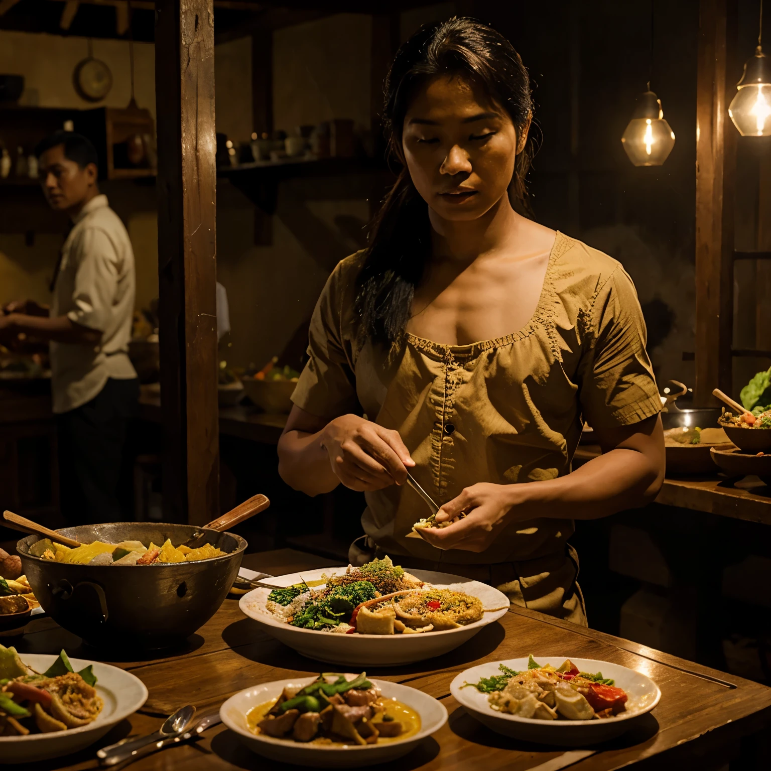 Old Filipino dinner in Noli me tangere