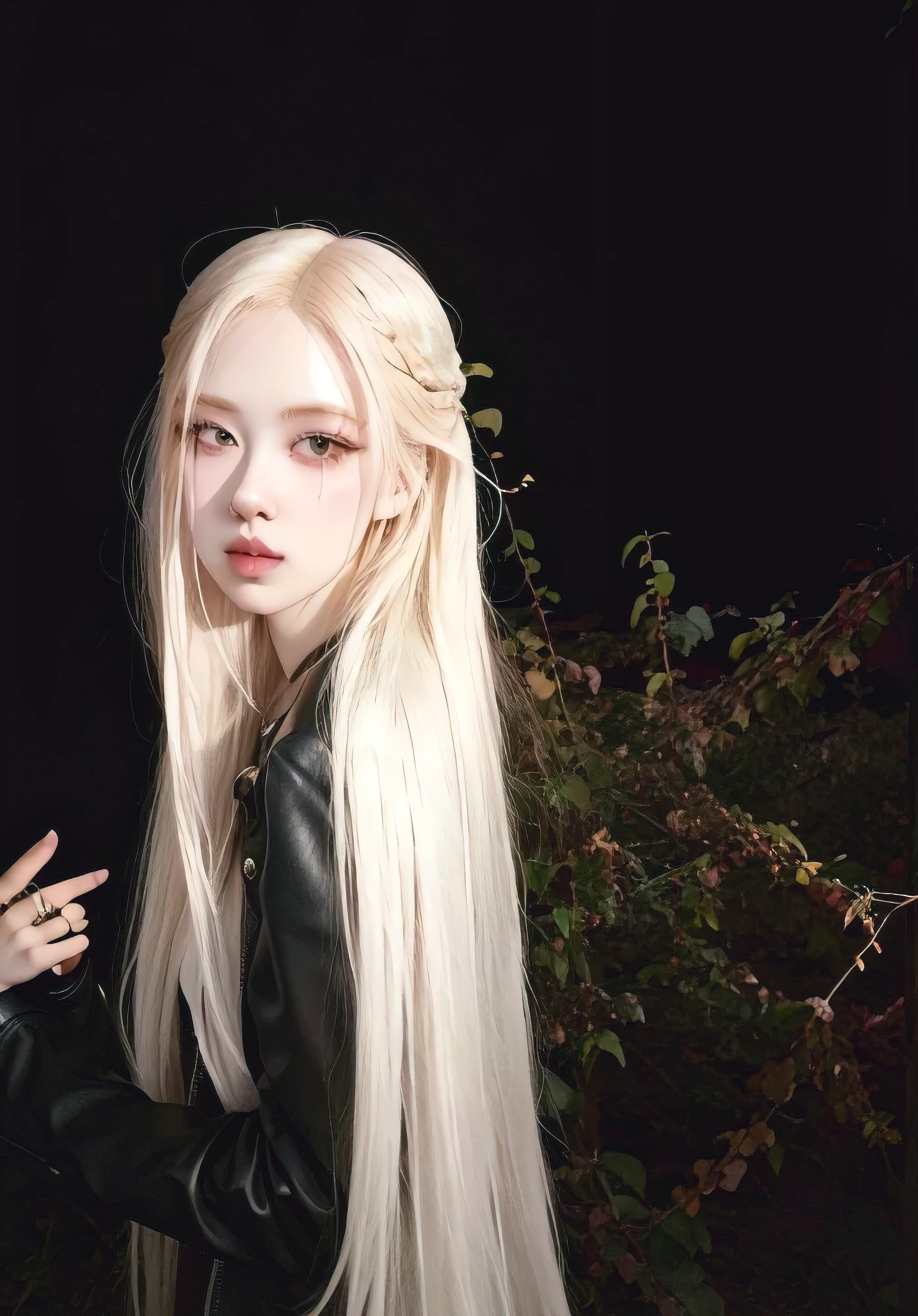 blond woman com longos cabelos brancos and black leather jacket posing for a picture, pale gothic beauty, com cabelos longos brancos, com longos cabelos brancos, cabelo loiro extremamente claro, extremely pale white skin, albino white skin pale, very very pale white skin, garota de cabelos brancos perfeita, cabelo loiro muito claro, very very very pale white skin, very pale white skin, ava max, Rosé blackpink, 8k quality, HD