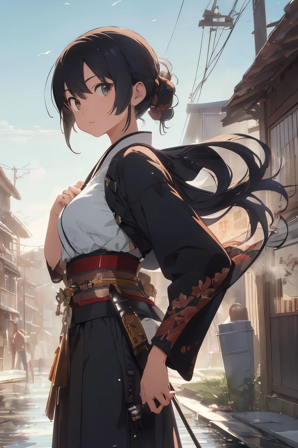 Eu quero uma katana de ferro da era Taisho - s2
(Masterpiece, Best Quality, High Resolution), A beautifully crafted katana from the Taisho era, (Impeccable details), Exquisite, (Dynamic angle), showcasing every intricate curve and design, (Authentic Japanese artistry), Inspired by the traditional craftsmanship of the samurai, (Makoto Shinkai influence), Evoking the breathtaking beauty of a Makoto Shinkai scene, (Captivating anime art), Transcending reality with its mesmerizing allure, (Urban concept art), Immersed in the enchanting ambiance of a Japanese city, (4K wallpaper), An awe-inspiring masterpiece that demands attention, (C