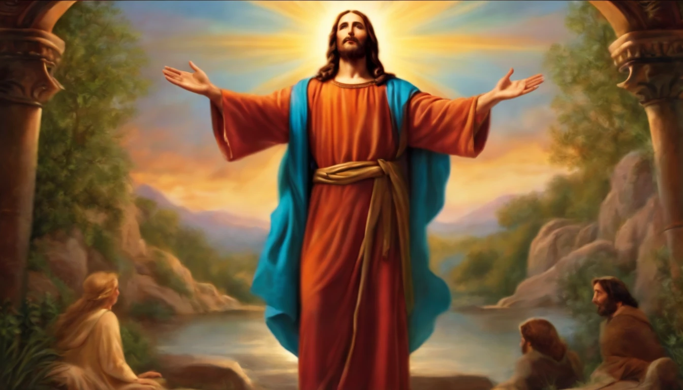 Image of Jesus Christ with open arms