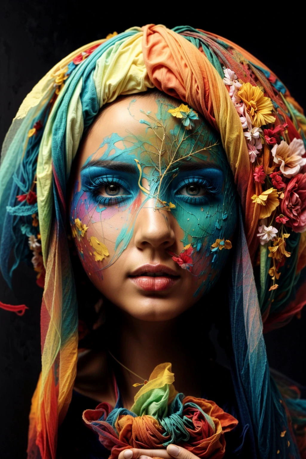 obra de arte, Melhor qualidade, ultra high resolution, altamente detalhado, (estilo de Alberto Seveso:1.4), (arte fauvista:1.4), [governante do submundo | entidade escura:10], Odiar, amor, lust, olhos sinistros, quebrar, tema escuro e claro, Visualmente deslumbrante, lindo, Maravilhoso, emocional, intrincado, sombreamento perfeito, 