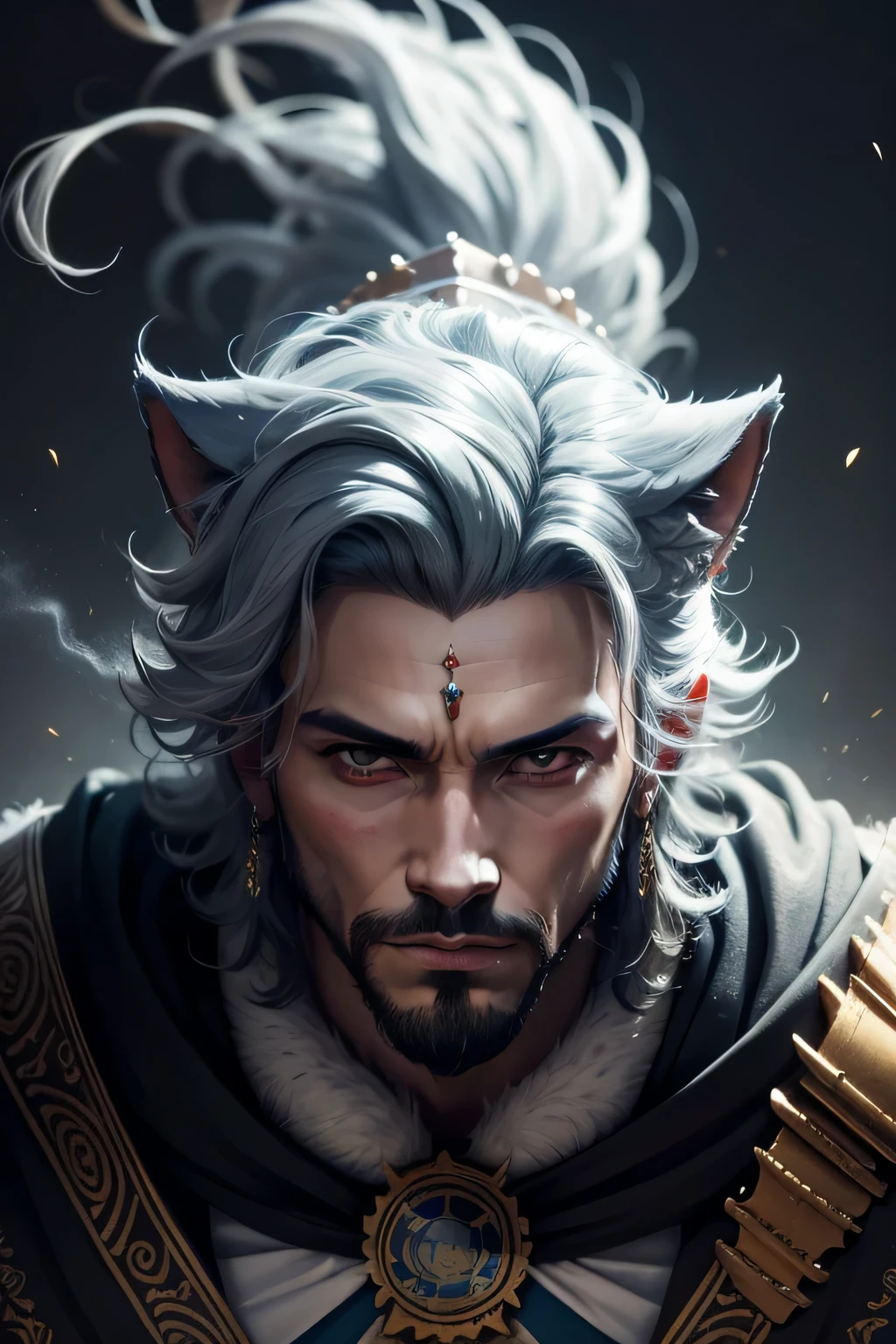 un rey lobo