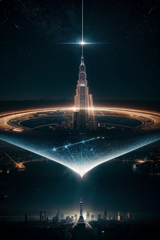 ciudad futura, universo, technology, magia, realidad,