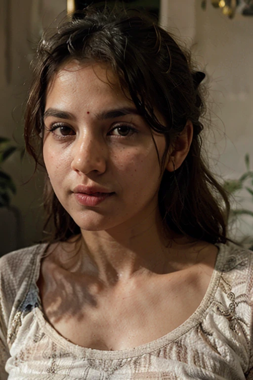 There a woman isma young beautiful indian woman , face feature like Katrina Kaif , standing looking in to the camera , portrait casual photo , Realism Realism,portrait ,Raw Photo,Extremely Realistic,Realism,PHOTO REAL