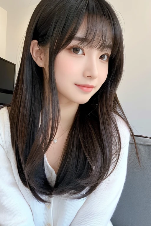 Clear skin, large and bright eyes, a gentle and soft smile, and a slender figure:The slender figure、Many people々For beautiful women, soft and beautiful black hair:Beautiful hair is an important element of a beautiful girl.