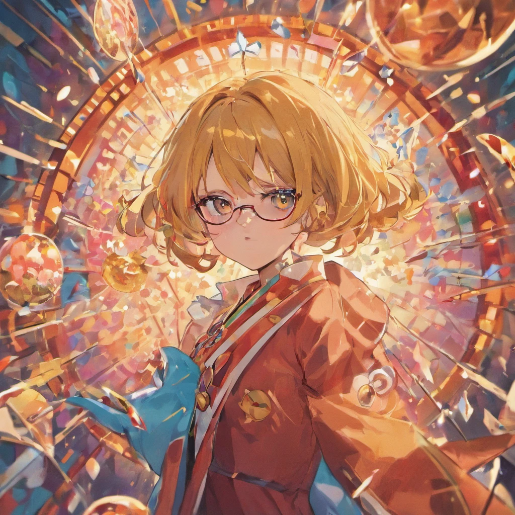 glasses　woman　Money
