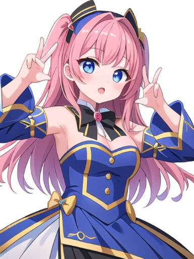 masterpiece, best quality, cute eyes, 1girl, solo, idol costume, random pose, sexy pose, seductive pose, ((white background)),