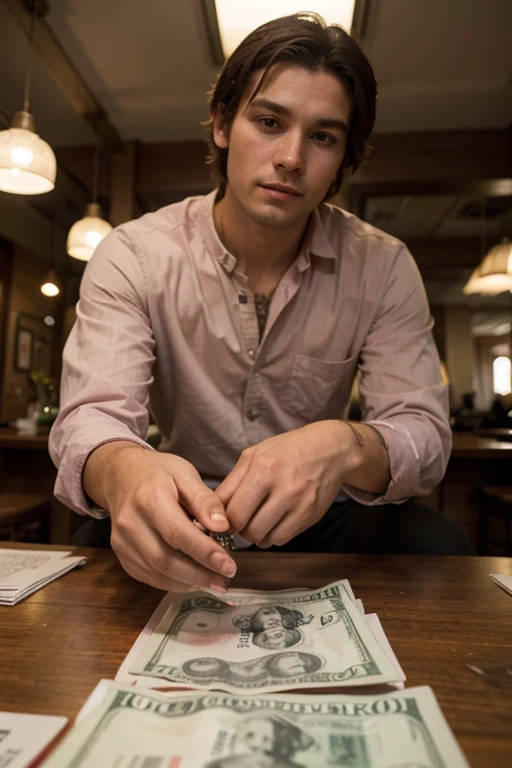 man with money in hands