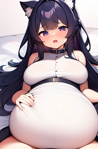 pregnant with many girls, Have cat ears,Pregnant, childbirth, work、A belly so huge that it can't exist in reality、Belly on the verge of bursting、Looks very painful、small face、Giant belly、Big belly、、masterpiece、very shy look、Are fat、Belly bigger than body、Exposed、big breasts、Very impatient、Being tortured with an enema、having sex、I'm trembling