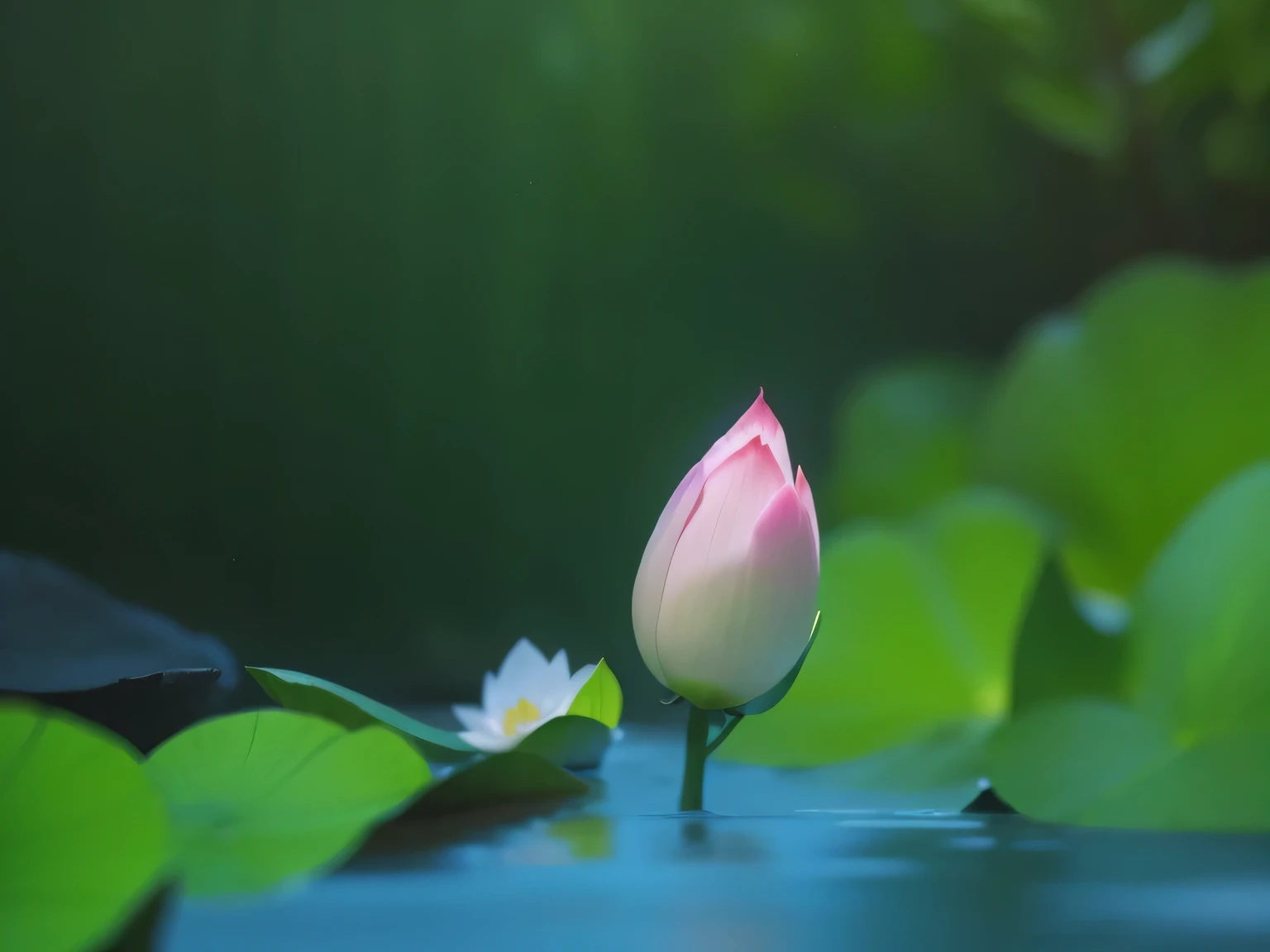 There is a ship,Pink flowers in the water, lotuss on the water, lotus pond, lotus, water lily, lotus, lotus, with lotuss, lotus, Zen nature background, Lotus petals, very beautiful photos, water lily池, lily. 8 thousand inches, nature wallpaper, beautiful serene landscape, beautiful wallpaper