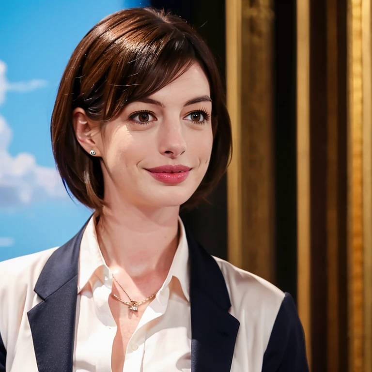 Anne Hathaway、suit