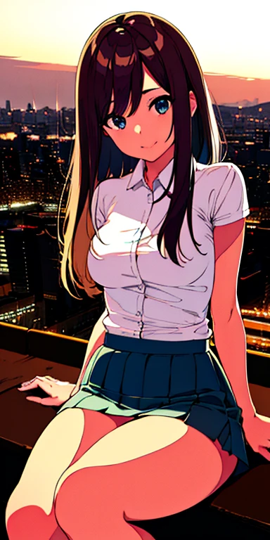 (8K, RAW Photos, 最high quality, masterpiece:1.2), high qualityのRAWカラー写真, Professional photo shoot, Cinematic Light, night、Late night、alone, (((young woman, Gal))), (Sharp features), (Small face), (Skin with attention to detail:1.2), clavicle, Cute face, Beautiful appearance, Long eyelashes,Girl Turning Around, smile, (Black Hair, Long straight line), high school student, Red tie, High School Uniform:1.2, White shirt, Check skirt, night Park, Birds chirping, Embarrassing, sad, Artistic painting,Attractive thighs, (A very fine touch:1.2), (Watery eye), sad雰囲気, Oil painting style, Dark colors, (Are standing:1.5, lean on a tree, ), Smooth texture, Gazing Eyes, Beautiful Skin, Shiny skin, ((Perfect Fingers, Five Fingers, Anatomically correct)), Background Blur, high quality, Surreal, ((Very detailed, photo shoot)),(Cover your eyes with your right hand)blush、(Many passersby)、Embarrassing、They hesitate、Looking down、orgasm、avert your eyes、Focus on the face、Very close distance、((Hide your face with one hand))、((Open shirt、I can see her boobs))、Beautiful Abs