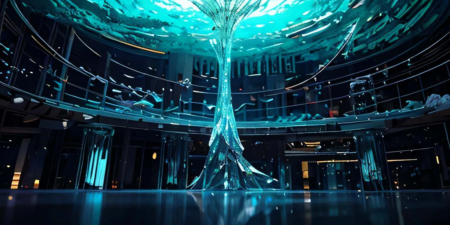 (otherworldly, otherworldly atmosphere, otherworldly appearance), very crazy detailed, masterpiece, top quality, Best quality, A high resolution, 4K, 8 k, RAW photo, 
((ancient egyptian theme:1.2)), Hong Kong composition, building, composition, Taiwanь, Korean, 
vortex energy, 
tentacle, 
(underwater), 
reflection, Reflective floor, 
abandoned building, overgrown with vegetation, [volumetric fog], cinematic lighting, colorful, colorful, 
(long_hair, long hair, random colors hair, glowing hair, hair over one eye, long messy hair), 
(eyelashes, Eyeliner, eyeshadow, eyelashes, long eyelashes), 
collar, earrings, Jewelry, necklace, bracelet, 
high heels, 
nsfv, 
split, Ideal female body, compositionить, 
action pose, 
drunk, bite, 
dawn, 
isometric, Pixel Style ISO, simple background, sky, water, A cup, no people, window, night, blue background, chair, building, Star (sky), night sky, landscape, ice, Crystal, door, lamp, computer, house, computer_monitor, isometric, diorama, (fantasy world)