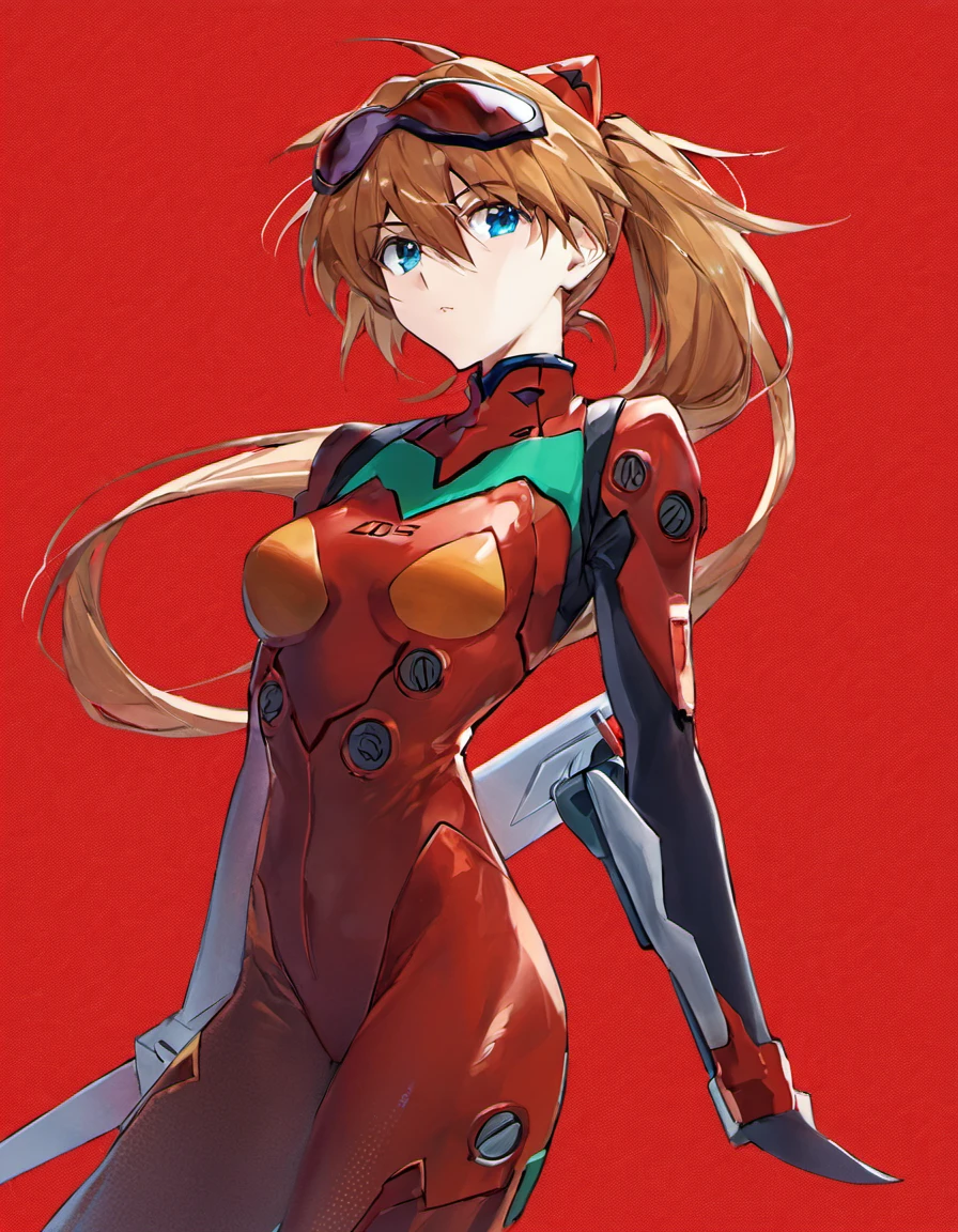 Shin Evangelion，blindfolds，red background