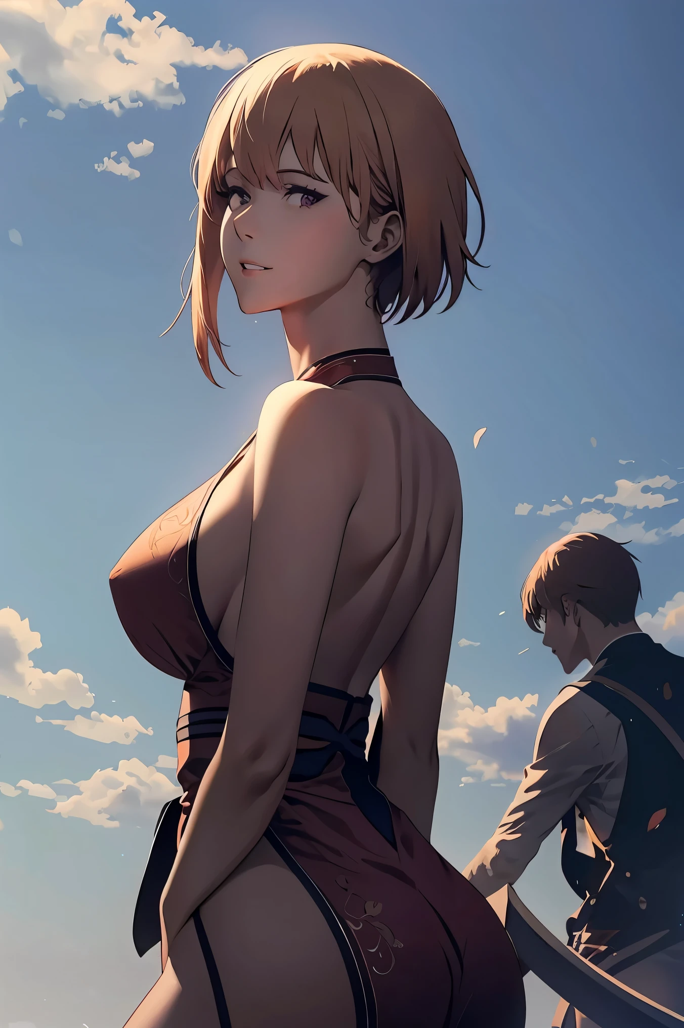 solo, 1girl, parted lips, cha hae-in, purple eyes, expressive eyes, perfect face,
BREAK (Blue Yakata,kimono,japanese clothes:1.2),
BREAK slight smile、cute smile、cloudy liquid,((arms behind back:1.5)),
BREAK Cafe background,
BREAK best quality, masterpiece, highres, (perfect hands, perfect anatomy),(intricate details, masterpiece, 8k, UHD, highres),