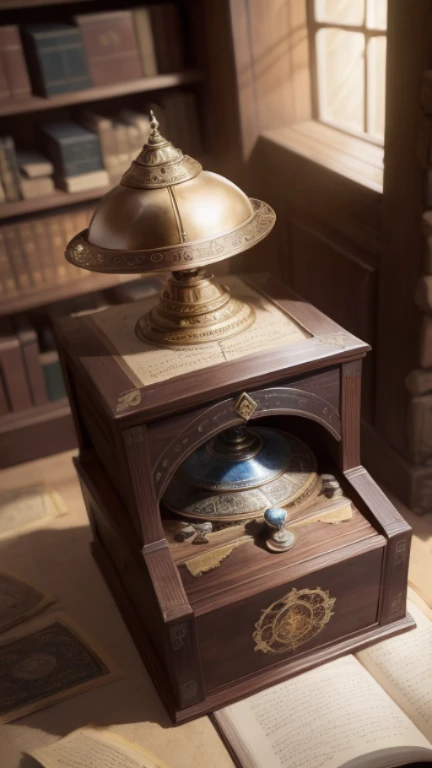 An ancient time machine, a hidden gem nestled at the heart of a secret library, grants its users the extraordinary ability to journey through the most defining moments of human history. This intricately crafted artifact, adorned with symbols of the past, beckons those brave enough to seek wisdom from the annals of time. As one steps inside, the machine hums to life, enveloping them in a gentle, ethereal glow. The smell of ancient parchment and the soft rustle of turning pages fills the air, before they are whisked away through the vortex of time.
Each destination transports them to a pivotal moment in human history - the signing of a peace