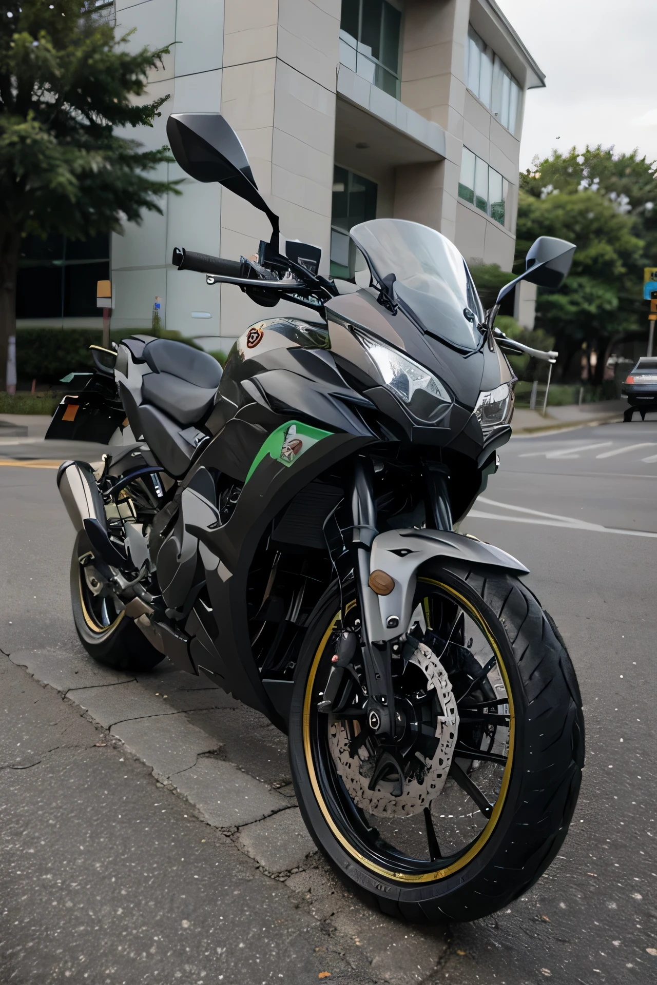 Kawasaki ninja motorcycle cc600