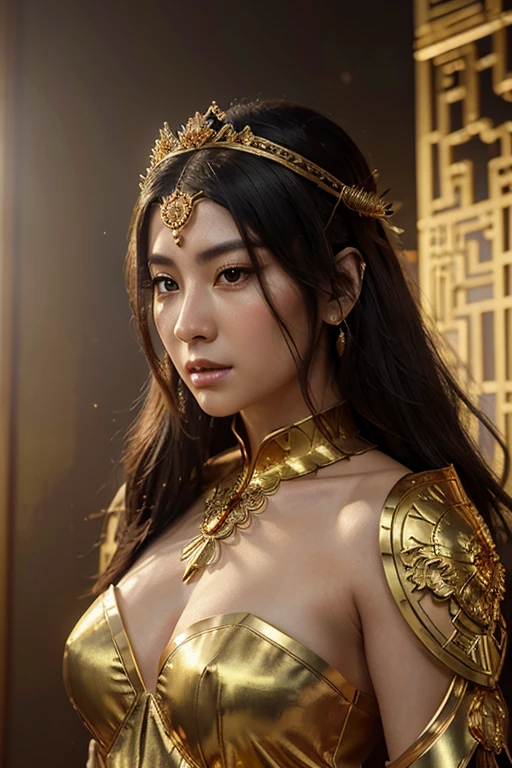 (1girl:1.3), solo, official art, unified 8k wallpaper, super detailed, beautiful and aesthetic, beautiful, masterpiece, best quality, raw, masterpiece, super fine photo, best quality, super high resolution, photorealistic photo, sunlight, full-body, amazingly beautiful, sexy, hot body, dynamic pose, delicate face, perfect eyes, she is wearing berserker suit, long blue hair, holding very artisan knife, blue and gold color scheme, detailed face, detailed complex busy background, messy, gorgeous, milky white, highly detailed skin, realistic skin details, visible pores, sharp focus, volumetric fog, 8k UHD, DSLR camera, high quality, film grain, fair skin, photo realism, lomography, huge castle,