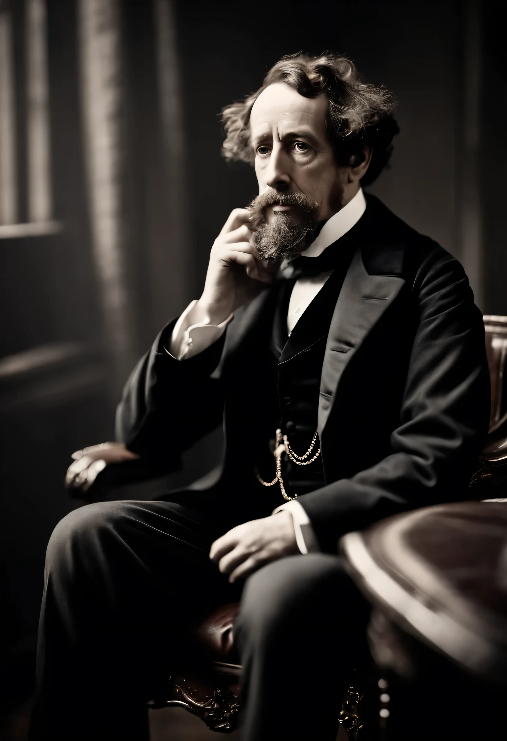 Portrait of Charles Dickens