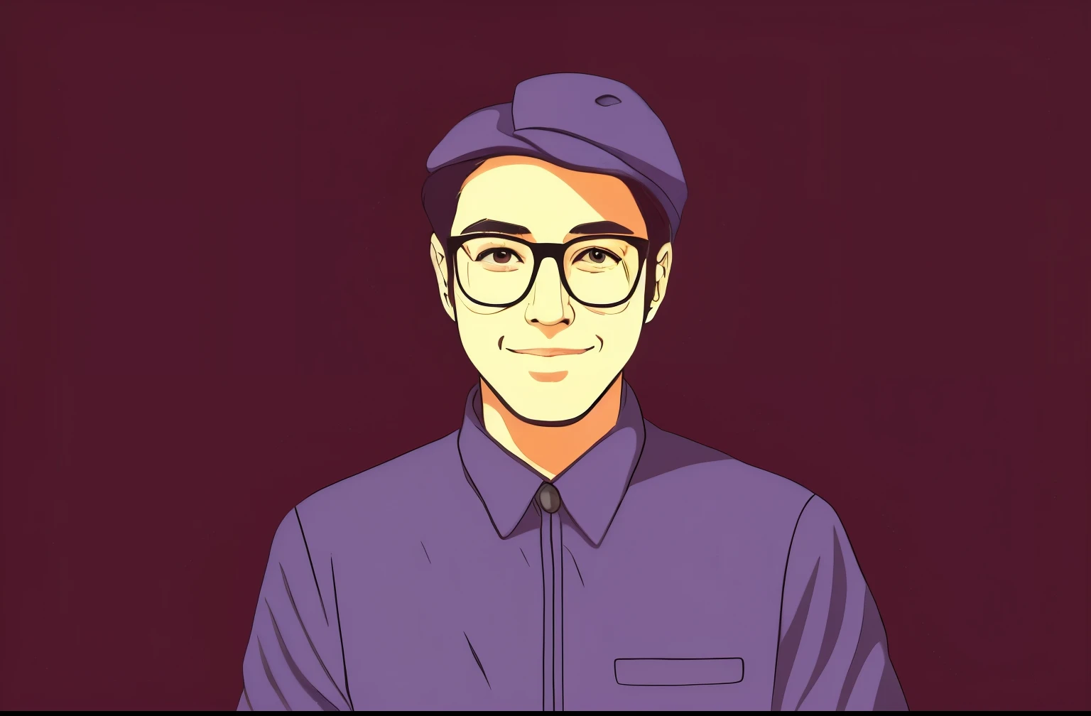(Best image quality, Super detailed)anime style, Energetic, **(1/2/3 pieces)one person** Wear brightly colored clothes, **(For example:shiny/Funny hat/big eyes)**, show on**(beautiful scenery:stunning sunset/dream forest/Colorful night sky)** execute**(For example:Embrace/running/dance)**。show on**scene details**: **(dim dim lights/Rainy days/Steam machinery)** emphasize**高度還原anime style**,and use**(some nouns)** embedding tags。wear glasses
