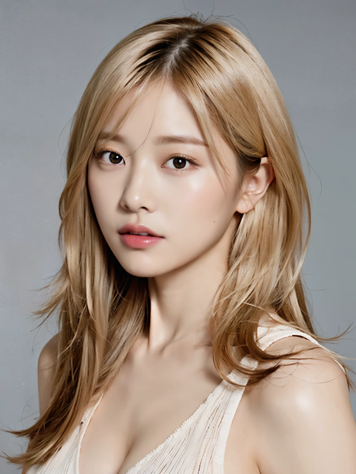 blonde、model、photograph