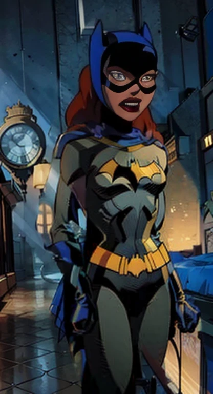 Black and gold batgirl suit (dcau)