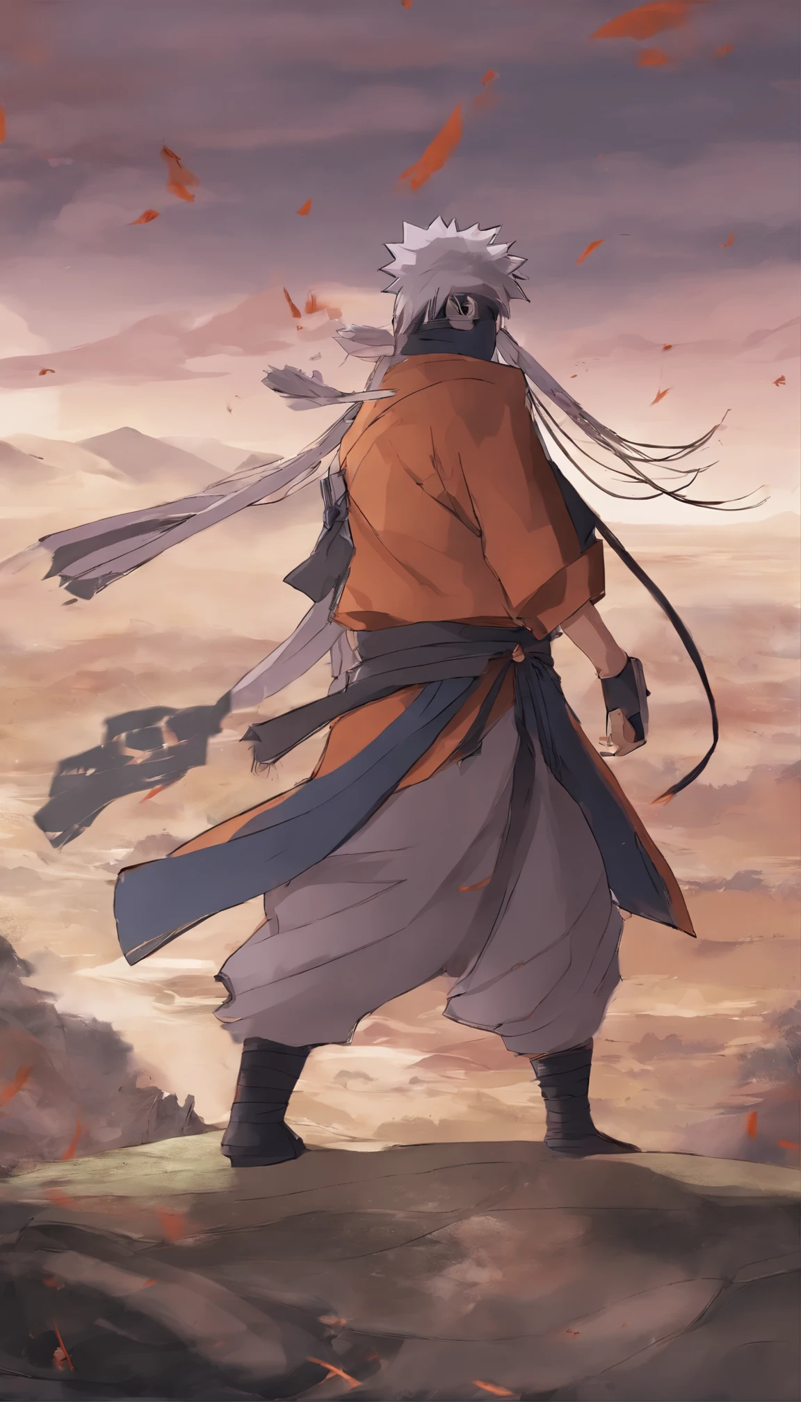 Criar imagem de naruto e pain