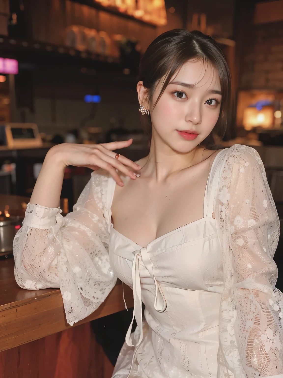 A woman is cooking.、(Kitchin_apron:1.Wear 3)、Good hands、10、high-reaster-piece、highest quality、head:1.3、((Hasselblad photo))、Fine Skin、crisp focus、(Light like a movie)、gentle lighting、Dynamic Ungle、[:(detailed face:1.2):0.2]、The chest is large.、Sweating, skin flow.:1.2、(((In the kitchen))) Erotic smile　Audience view　Colossal　having　sleeveless　Quench the upper arm.　I'm sticking out.　open legs　Nipples are visible.　cleanliness　Large kitchen　bedroom　Wine Glass　　 Negative prompt　Pubic hair can be seen.
Negative Pro, smiling, ((detailed face )), ((detailed beauti vagina)), ((detailed body ((naked)))) , (((The massage central))), (((room master))), Highly detailed face and skin texture, Detailed eyes, Double eyelid,big breasts,masterpiece,super fine eyes,super fine hand,shiny white skin