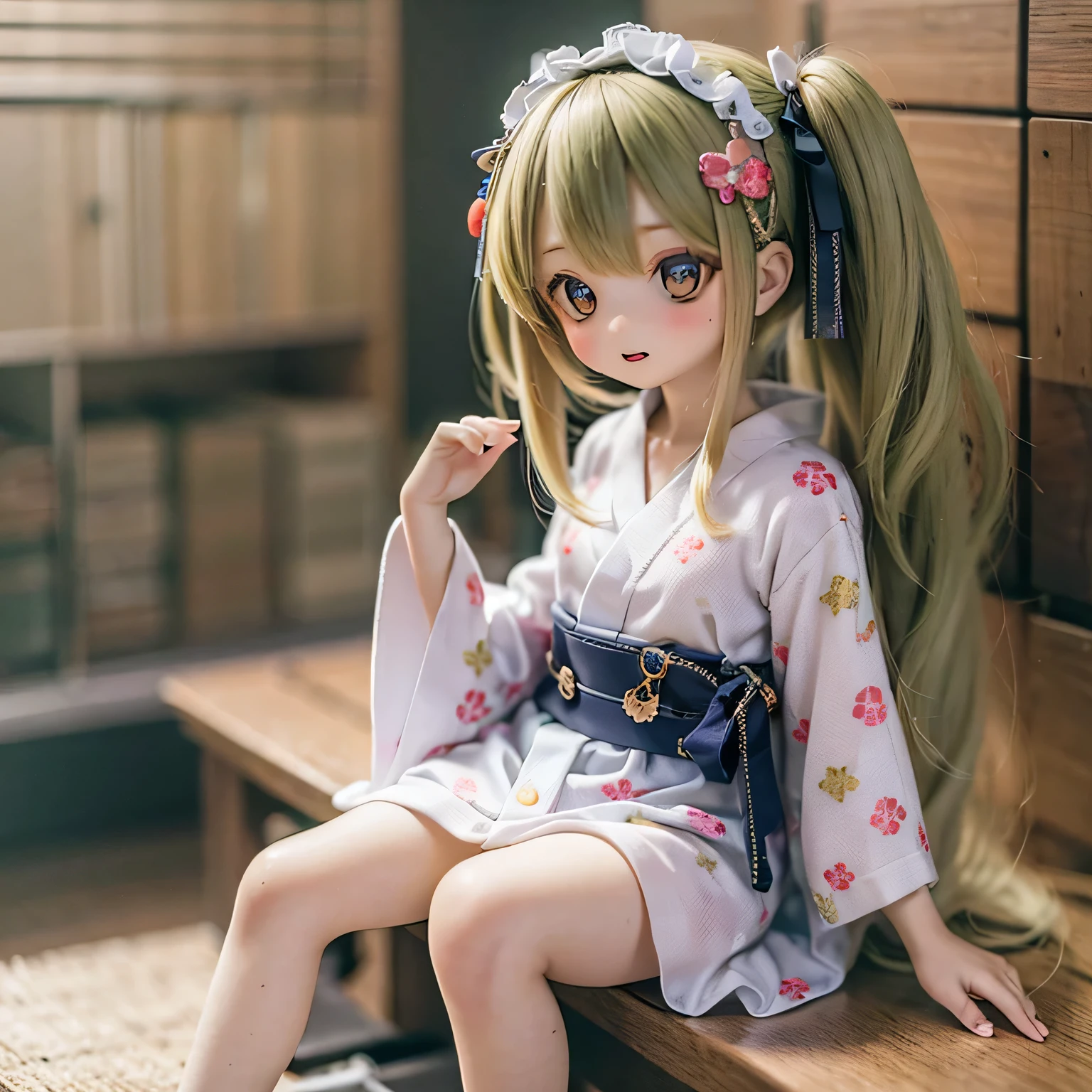 Ermine girls chibi
yukata Hot spring inn