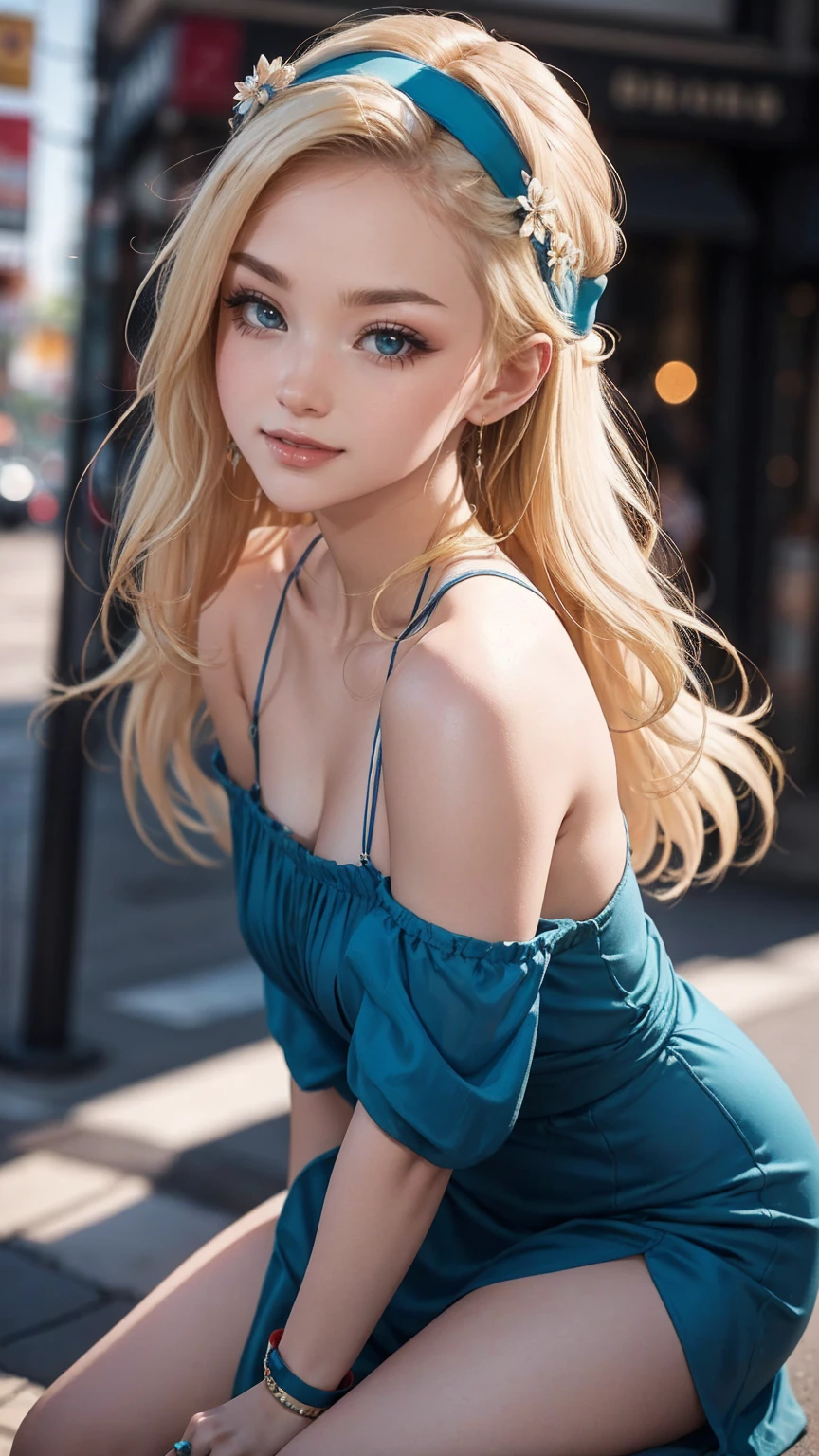 Mejor calidad, obra maestra, ultra high resolution, (fotorrealista:1.2), ((1 chica)), mujer joven, (((rubia pelo espeso))), (cara detallada:1.2), (ojos detallados:1.2), (pelo rubio muy largo), (cabello rubio detallado:1.2), (((melena muy larga))), (pelo muy largo:1.9), six pack, abdominales marcados, hipertrofia, poco pecho, (((small breasts))), 4k, vestido elegante, noche, paseando