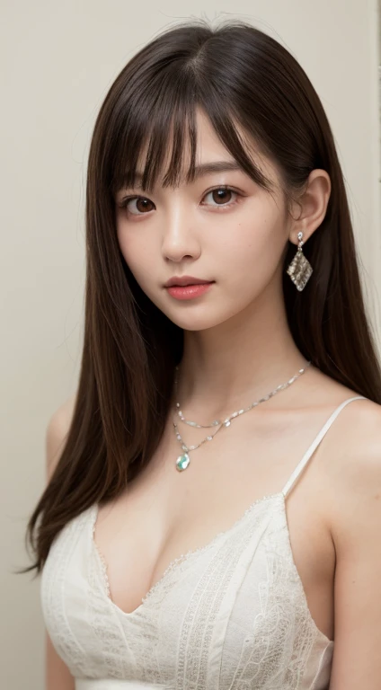 smile、night、RAW photo、Completely naked、Full body nude、Full body nude、beautiful genitals、bet scene、((glowing skin))、1 girl、20 year old beautiful girl in Prague、bright look、((brown haired))、(cleavage)、((Big eyes that shine like jewels))、Glossy and glossy skin、(medium hair)、(silky ponytail hair)、(standing)、eyeliner、beautiful bangs、hair between eyeasterpiece、最high quality、super detailed、film light、High resolution、very detailed))、detailed background、8KUHD、Digital single-lens reflex camera、soft light、high quality、film grain、Fujifilm XT3 、natural soft light、Kamimei、rich bust