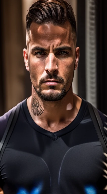 Homem hiperrealista, (hiperrealista), (high resolution), (8k), (extremamente detalhado), (best illustration), (melhor qualidade), (super detalhado), (obra-prima), (rosto detalhado) homem foto rosto detalhado, praia, blusa vermelha, os olhos, Grey cap