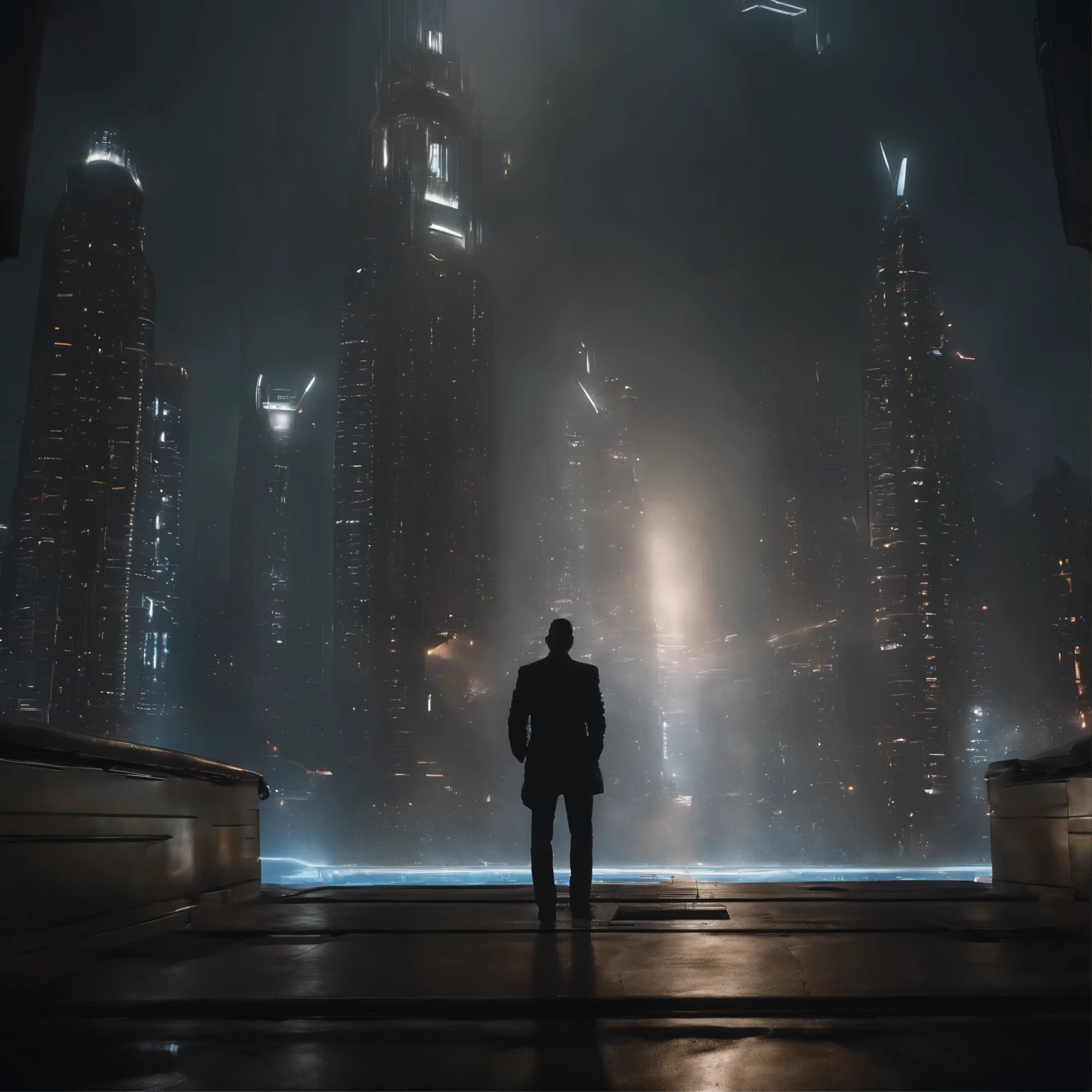 Futuristic spatial structure、territory、Appleseed、Shirou Masamune、Futuristic cities、blade runner、Replicant