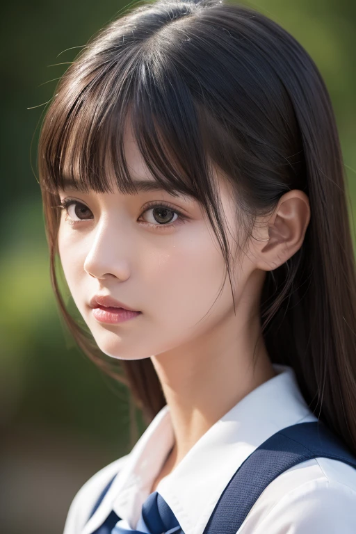 (surreal), (8K), (very detailed), (best illustration), (beautiful and detailed eyes), (highest quality), (Super detailed), (masterpiece), (wallpaper), (detailed face), alone, 1 girl, 26 years old, 1 hour drawing challenge, wet sweat, (school uniform:1.3), looking at the audience, exquisite details, detailed faces, ,Pure erotic face ace_ V1,