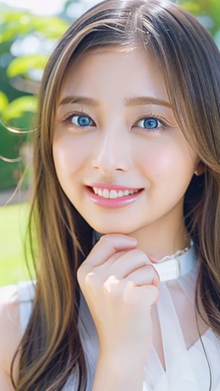 、、bright expression、The cutest face in the world、Young shiny shiny white shiny skin、The most beautiful appearance in the world、incredible beauty girl、The most beautiful and vibrant blonde hair in the world.、shiny hair、Super long silky straight hair、Beautiful bangs, which shines、Sparkling crystal clear and attractive light blue eyes、Very beautiful sweet sweet girl .、small bust