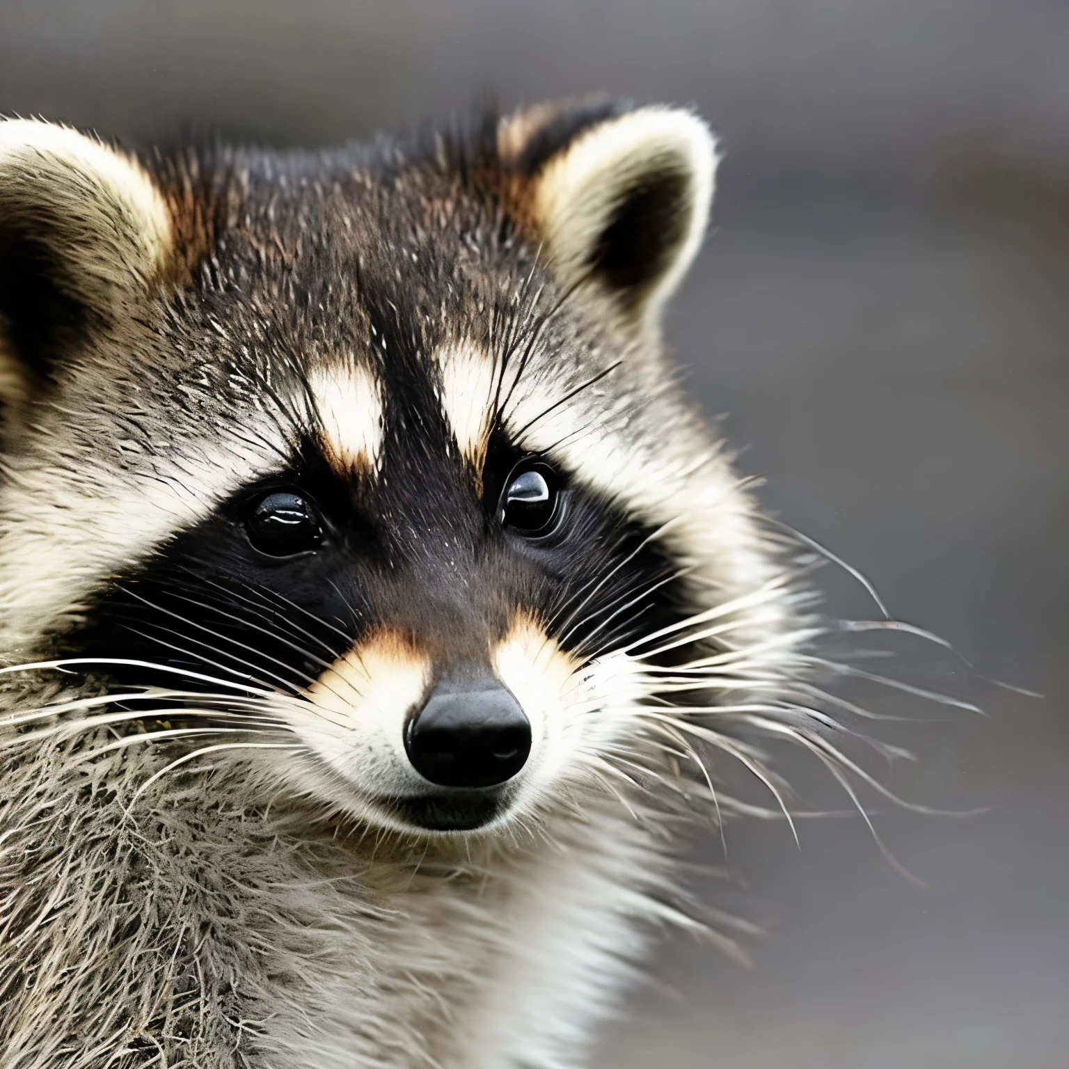 Cute racoon