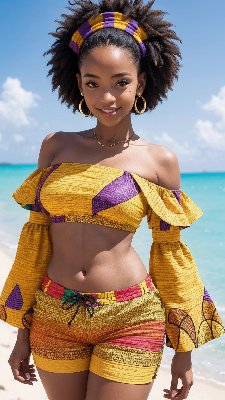 Beautiful Black Girl Magic Melanin Black Woman PNG Style Fashion African American