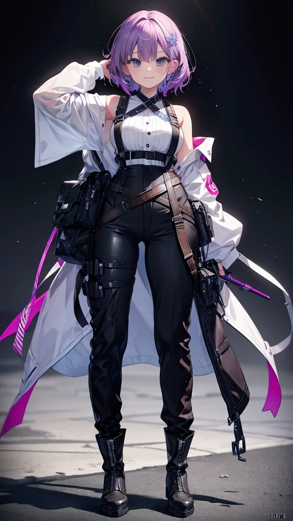 An anime girl wearing a jacket and a short skirt that is extremely delicate and realistic, she stands next to the magnificent mecha, and the girl with mecha network armor seems to be real in front of her eyes. Modeled on Guweiz-style artwork, based on the CyberPunk anime style, the creativity of digital cyberpunk anime art is perfectly presented, and trends on CGstation are revealed on the body. Through the creativity of artists such as Russell Dongjun Lu, guweiz, Ross Tran, etc., the digital cyber art full of CG sites is presented.