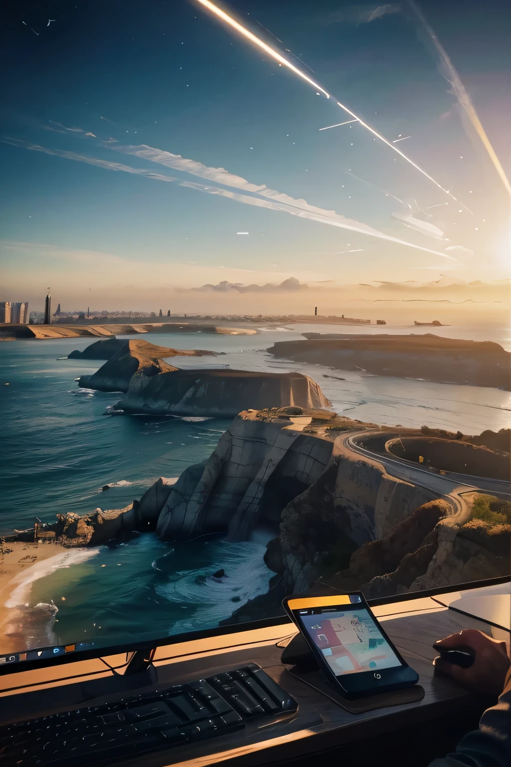 🔍 "Cher Copilote Designer de Microsoft, I need your help to create an inspiring image representing the exciting world of Full Stack JavaScript developers. 🖥️💡 Imagine un paysage numérique dynamique où les langages de programmation se mêlent harmonieusement, where the lines between front-end and back-end blur into a sea of possibilities. 🌐✨ Inspire-toi de l'énergie créative de la communauté des développeurs et fais vibrer nos esprits avec une illustration qui capture l'essence même de la maîtrise technique et de l'innovation continue. 🚀💻 Thank you for transforming this vision into a digital work of art that celebrates the transformative power of code ! 🎨🌟 #DeveloperFullStack #JavaScript #CodeAndCreativity"