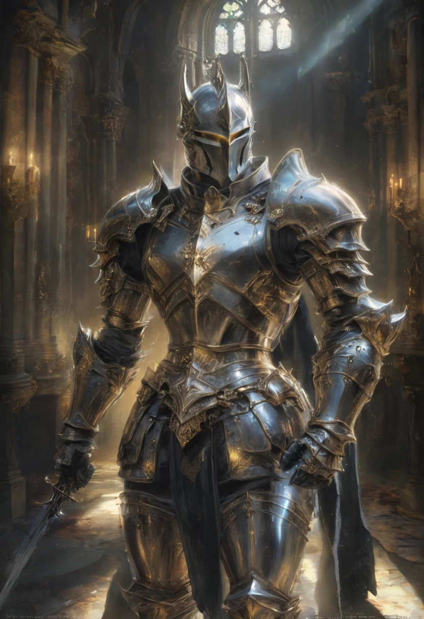 Cat Knight, SakimiStyle, great lighting, best quality, masterpiece, very aesthetic, perfect composition, intricate details, ultra-detailed