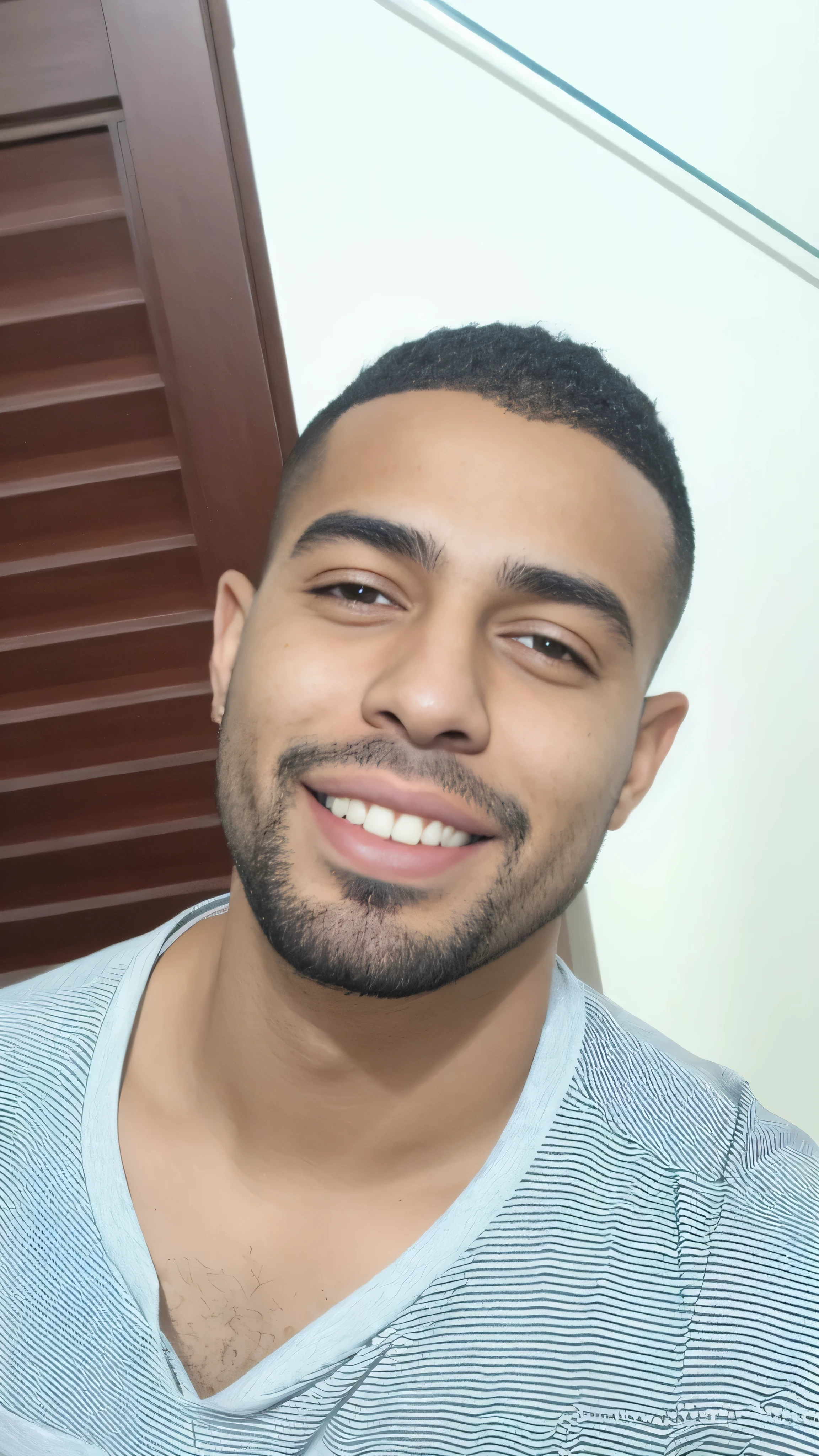 Hay un hombre con barba y una sonrisa en el rostro., Caio Santos, Mohamed Reda, luis melo, icarus oak, Jose Moncada, jordan lamarre - wan, david rios ferreira, inspired by Antônio Parreiras, Dirigido por: Herbert McNair, Ronaldo Luis Nazario y Lima