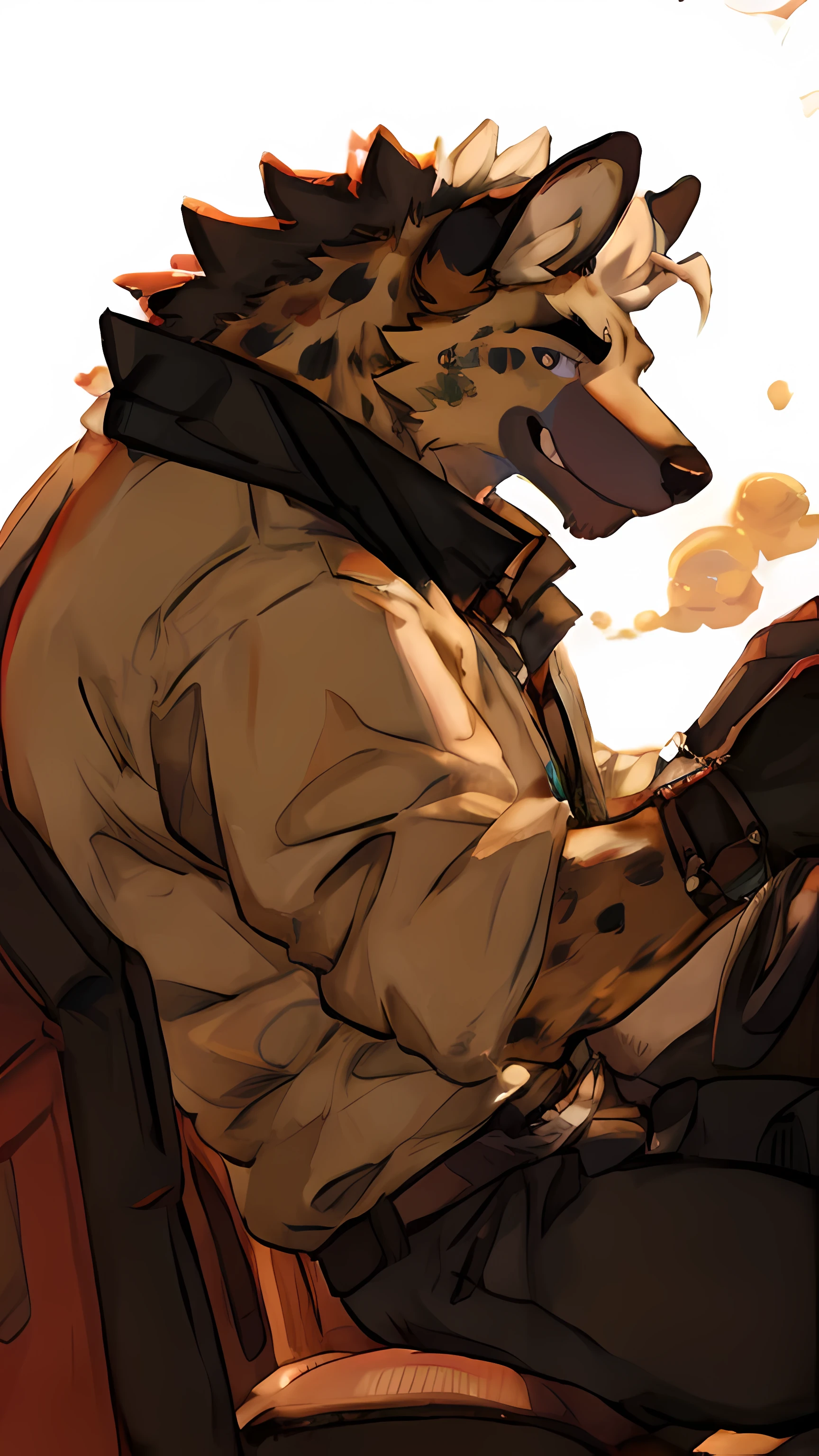 Furry, Anthro, hyena hybrids, Male, E621,boner, morning wood, Muscular, Wearing underwear, hard bulge adjusting erection, big boner, Plain background, side view, purpe fur, by buta99, by bebebebebe, by dangpa, sleepy expression, hyena hybrid, furry hyena, gexy closed mouth grin, sexy grin, heart bubbles