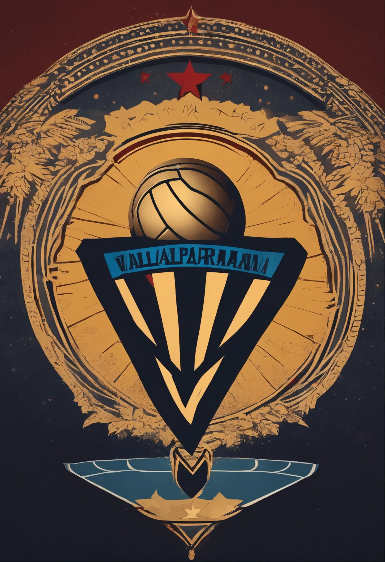 Logo of a volleyball club called, volleyball Paraná