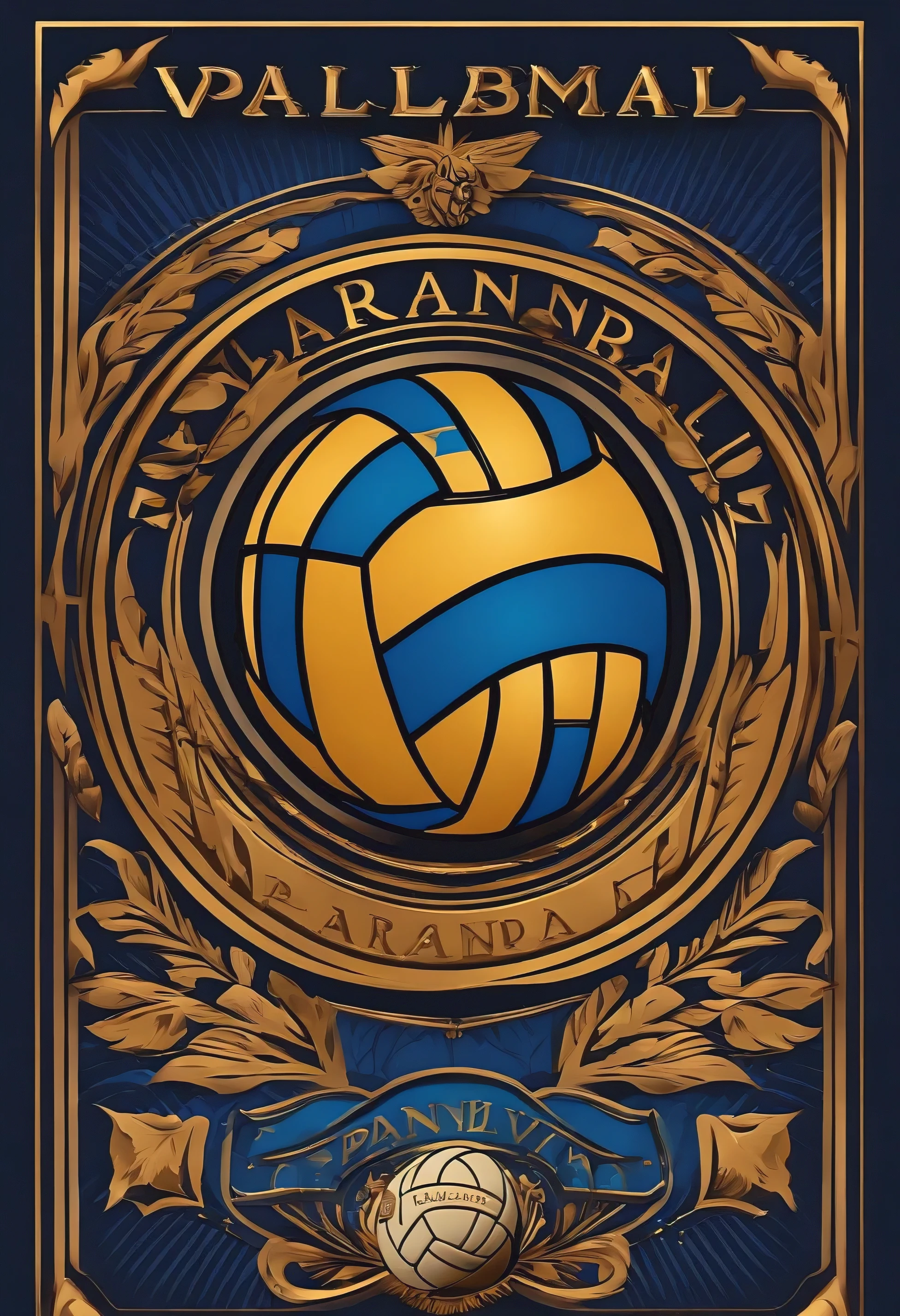 Logo of a volleyball club called, volleyball Paraná 