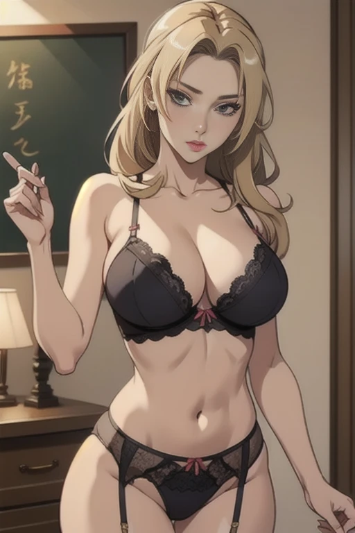 Aunt Tsunade in lingerie
Bust 109 cm (43)
Waist 61 cm (24)
Hips 91 cm (36)
Breast Size 43 KCup
