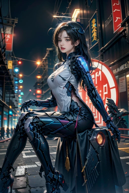 Alafid woman in gothic costume sitting on motorcycle, perfect cartoon woman, cyberpunk anime girl mech, Sitting on a cyberpunk motorcycle, cyberpunk anime girl, cartoon赛博朋克, Mechanized Valkyrie, cartoon赛博朋克 art, female cyberpunk anime girl, cartoon, rococo cyberpunk, very beautiful cyberpunk samurai, Anime Girls Cosplay, Inspired by Shirou Masamune