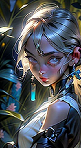 anime,(face),(lindos olhos detalhados), cabelo preto,olhos lascados, obra de arte,olhando para o espectador, melhor_qualidade,fundo branco,obra de arte,camisa branca, arms behind the back,  