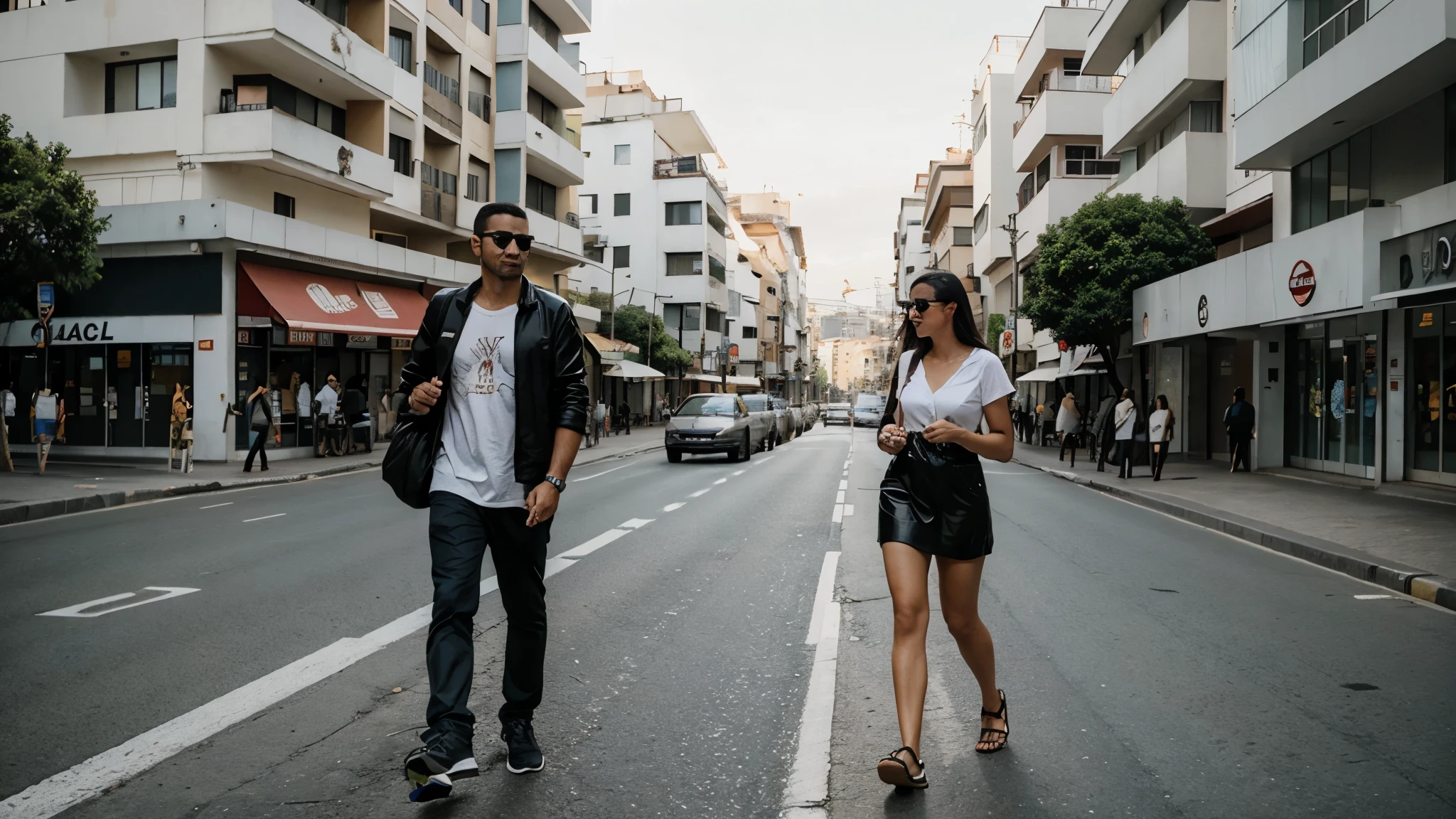 There are two people standing on a balcony at night, taken in the early 2020s, imagem de perfil, com pele parda, vestindo roupas brancas, foto de perfil, suave em _ O pano de fundo, 😭 🤮 💕 🎀, 😭🤮 💔, em roupas brancas, Lovely couple, nigth, tomada em 2 0 2 0, tiradas em 2022