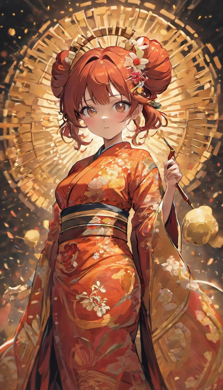 a highly detailed full body portrait of a geisha. 8k, octane render, Intricate hyperdetails, Symmetrical  